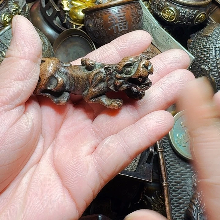 铜器摆件收收藏藏