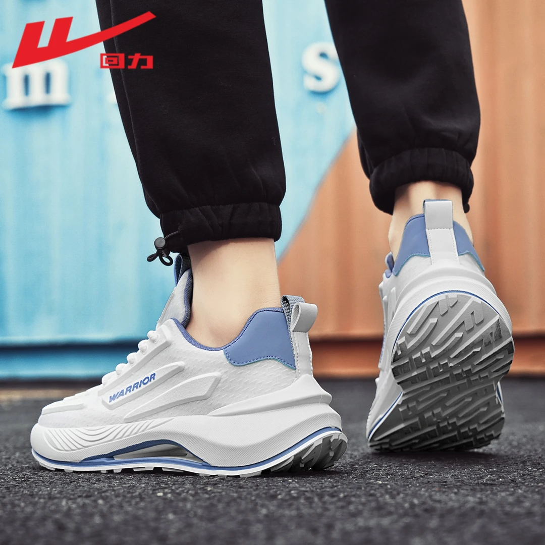 Warrior/回力夏季2025厚底男鞋运动鞋网面透气老爹鞋百搭时尚潮鞋