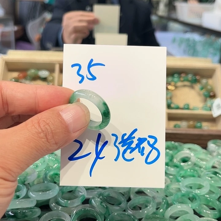 石英质玉未镶嵌戒圈