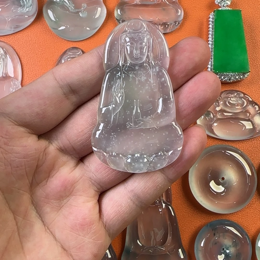 定制翡翠未镶嵌天然