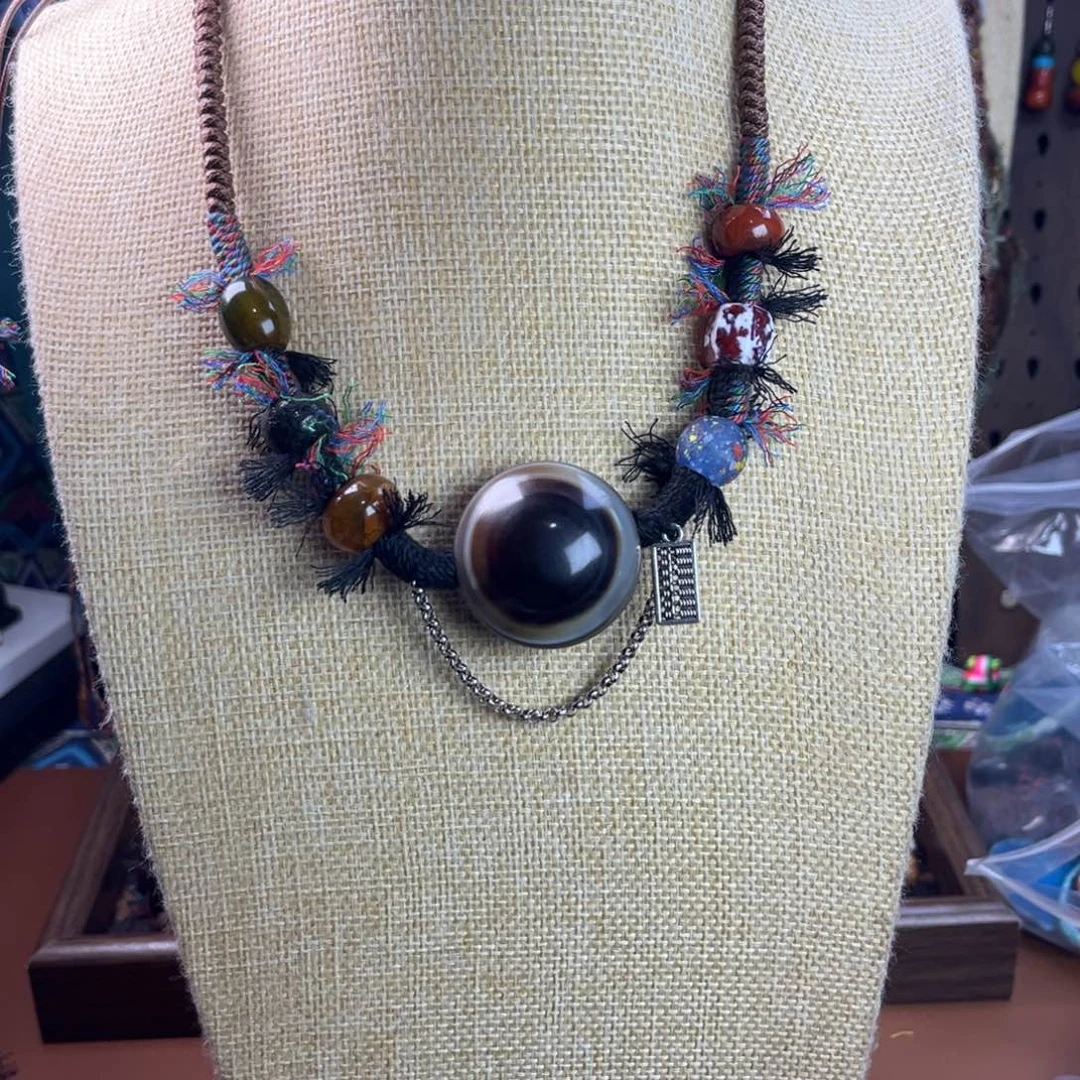 玛瑙/玉髓未镶嵌颈饰