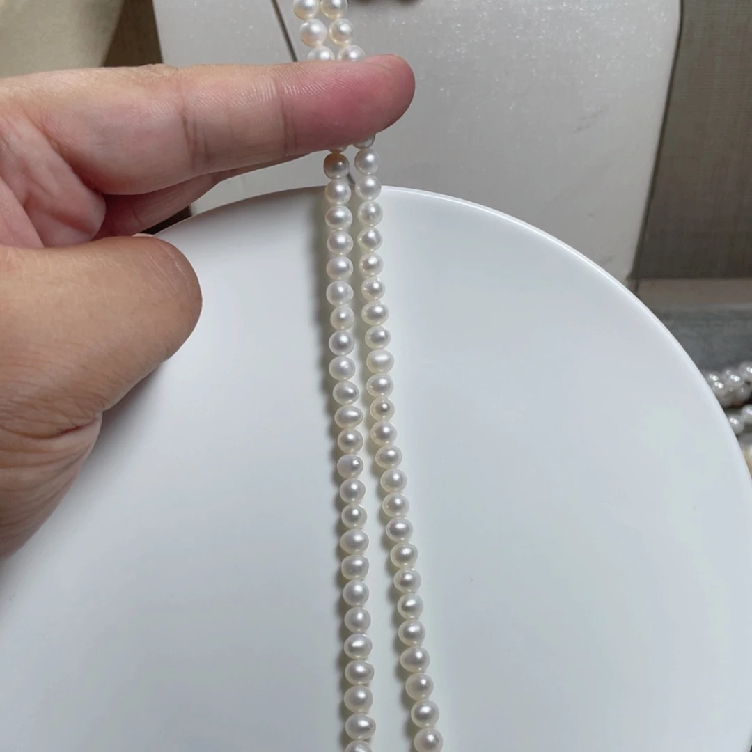 颈饰14K金镶嵌淡水珍珠