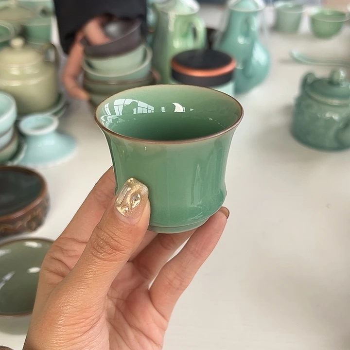 小米茶器龙泉青瓷