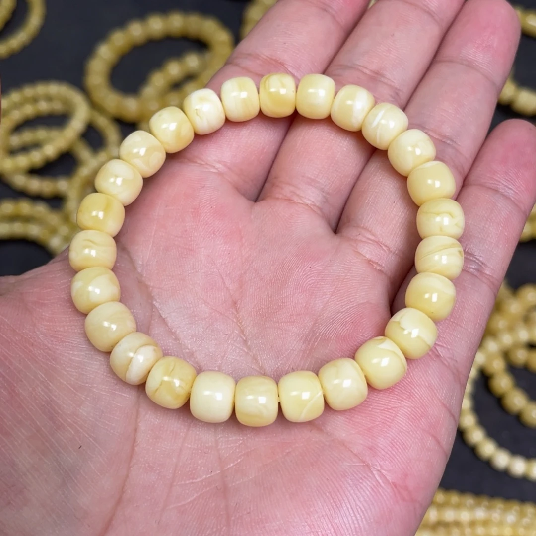 蜜蜡未镶嵌裸石蜜蜡手串8.5mm