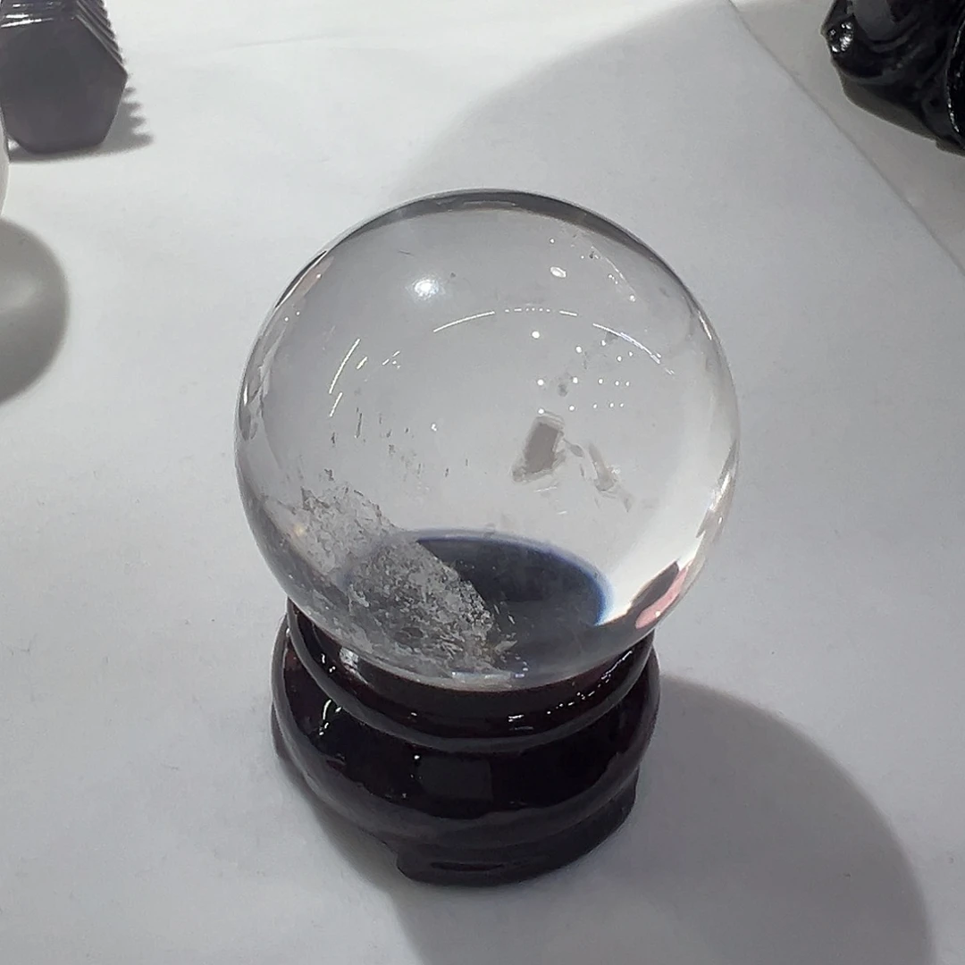 水晶摆件未镶嵌4.5厘米