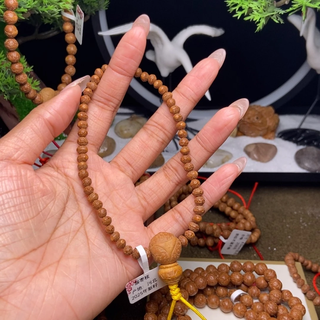 @***秋吊坠凤眼菩提酸枣核5+手持