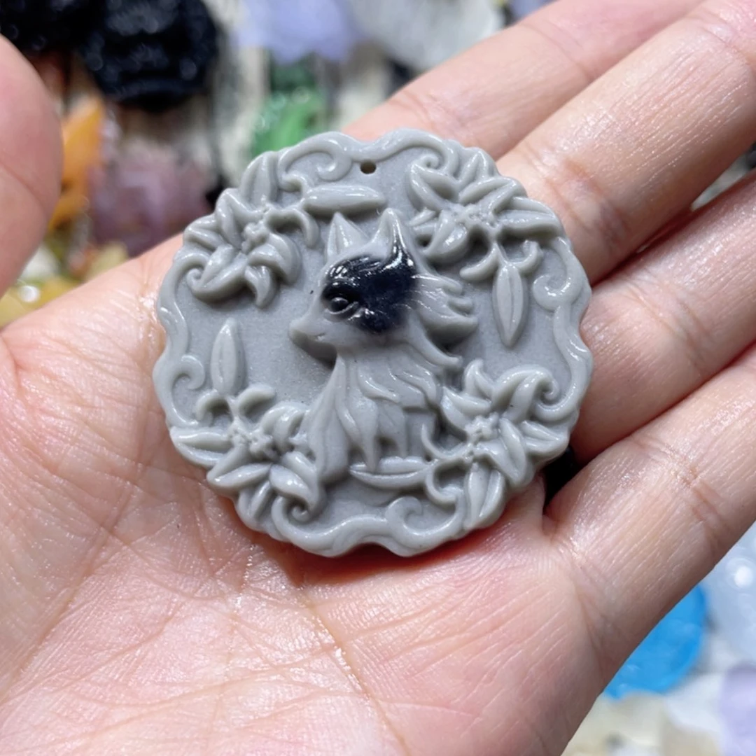 【闪购商品】未镶嵌岫玉颈饰11吊坠