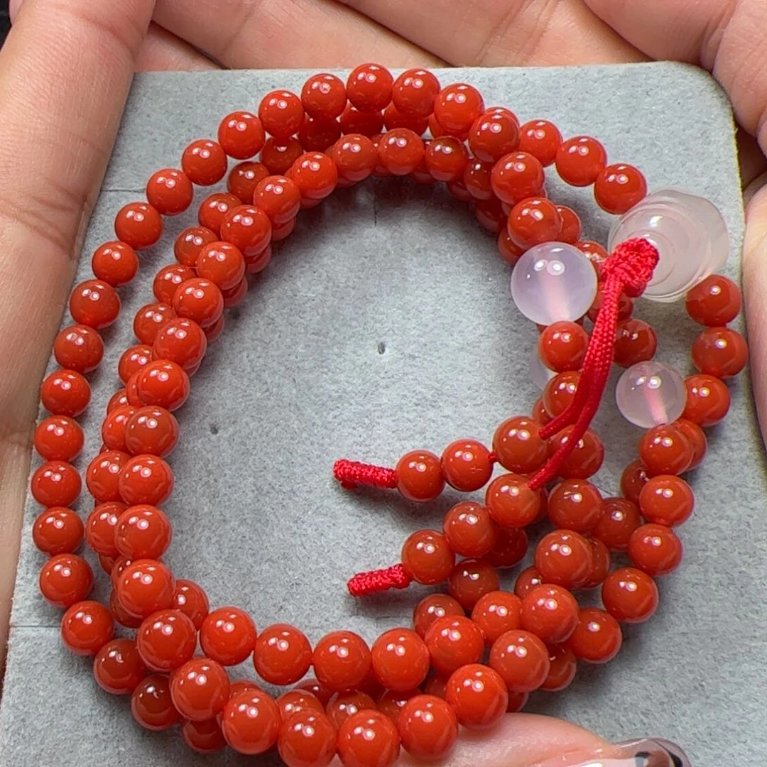 未镶嵌手串南红玛瑙