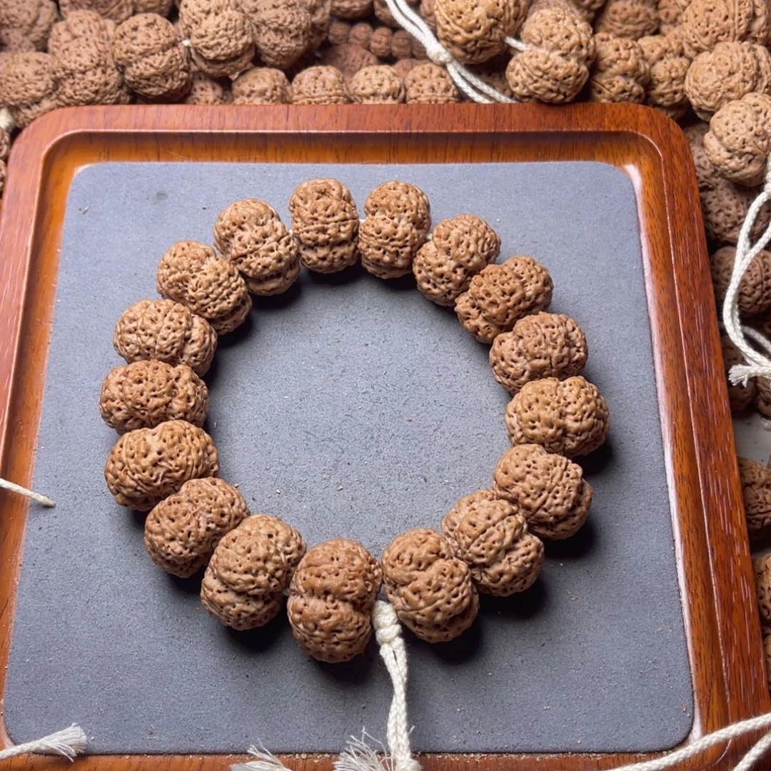 菩提籽类30号金刚菩提梁梅花夹板25