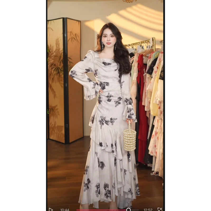 【瑞瑞定制】暮云涧Y5031-280连衣裙清仓