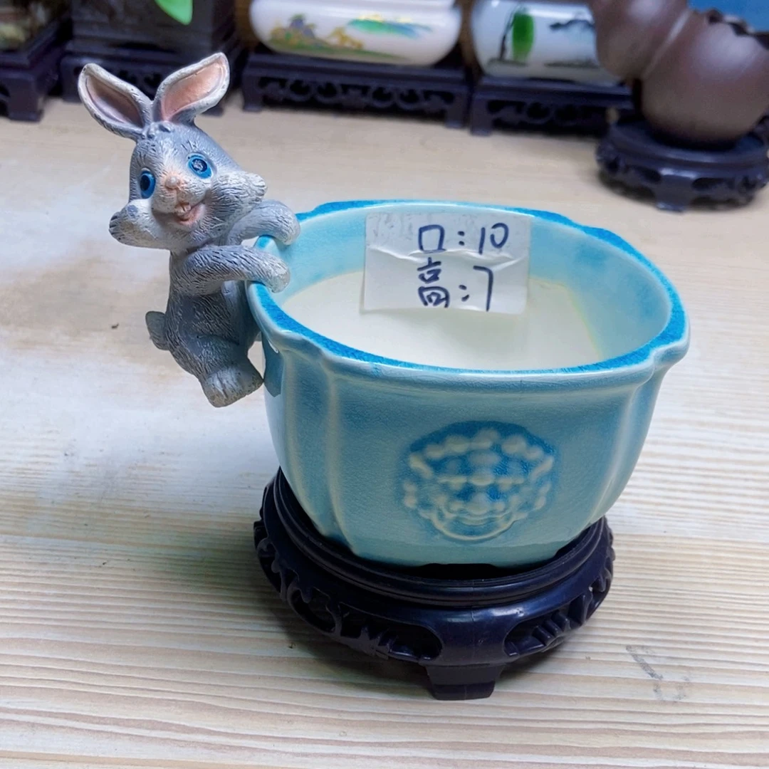 瓷片陶瓷花盆陶瓷艺术