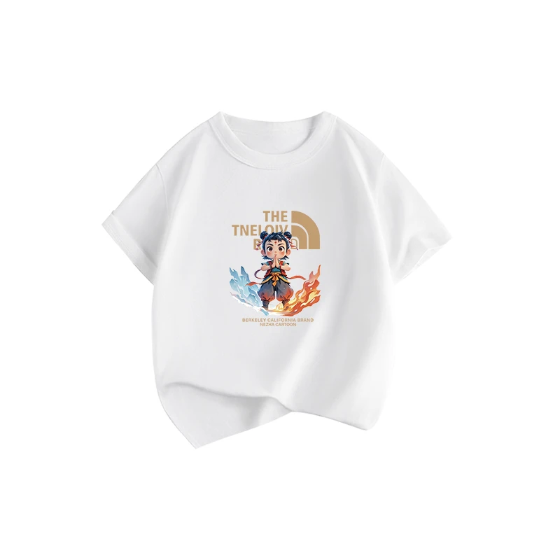 男童衣服T恤夏季短袖夏款短袖圆领儿童运动纯棉时尚休闲