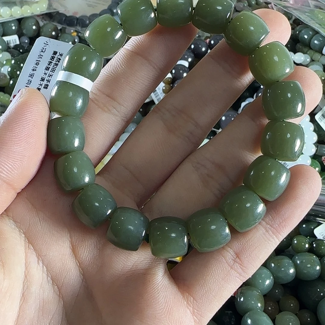 和田玉手链未镶嵌156