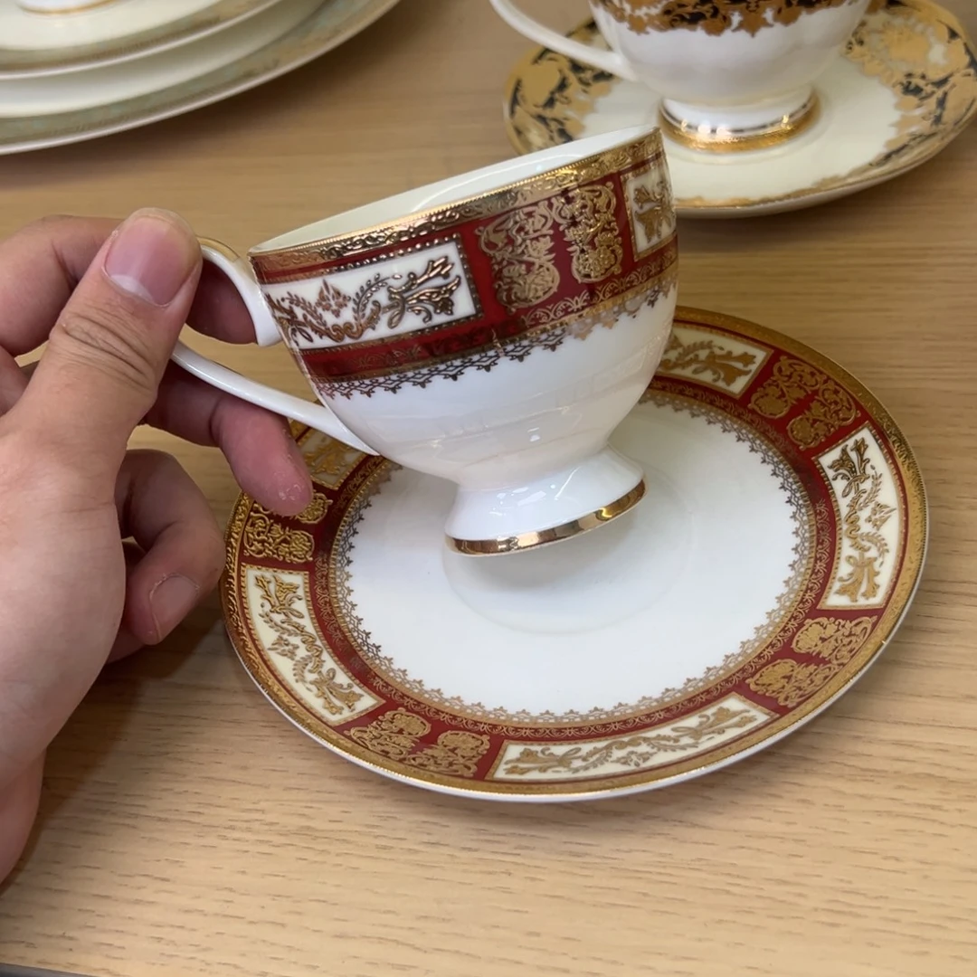 瓷片200cc杯碟孤品尾单