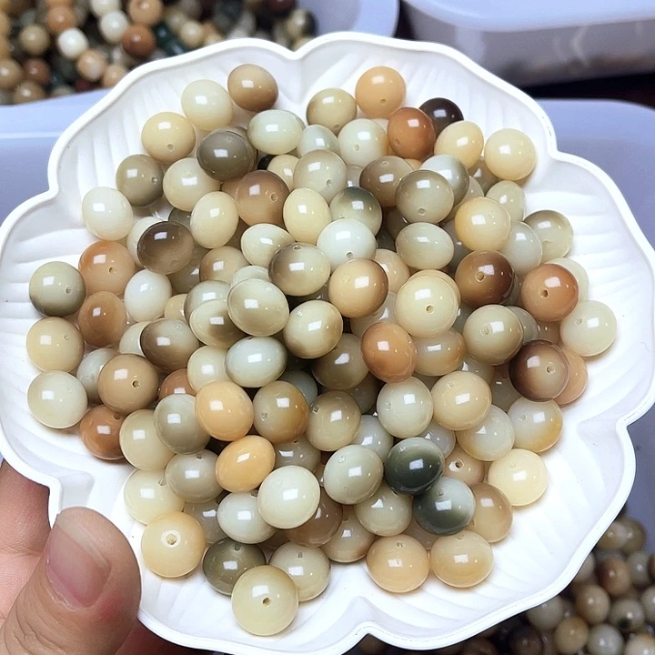 吊坠白玉菩提白玉菩提13花皮算盘15颗卡灯牌宠10颗