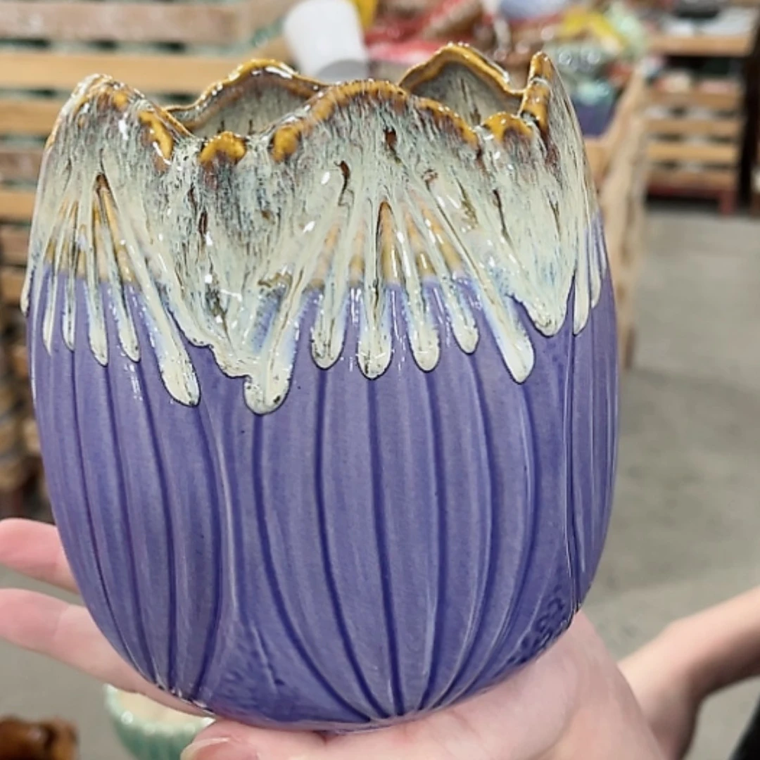 【闪购商品】陶瓷花盆