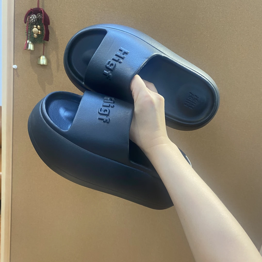 厚底增高一字拖网红沙滩鞋拖鞋507