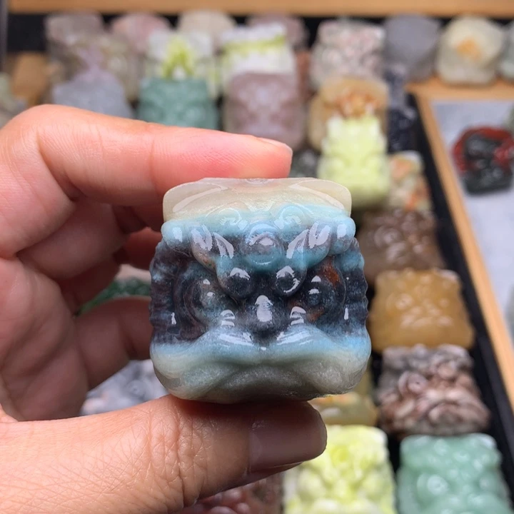 挂件玛瑙/玉髓合金