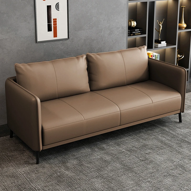 沙发小户型猫爪皮北欧小客厅公寓租房门店民宿酒店现代简约网红风