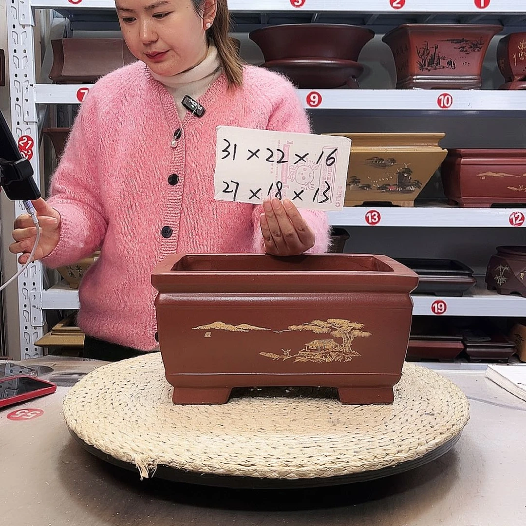 花盆紫砂紫砂花盆