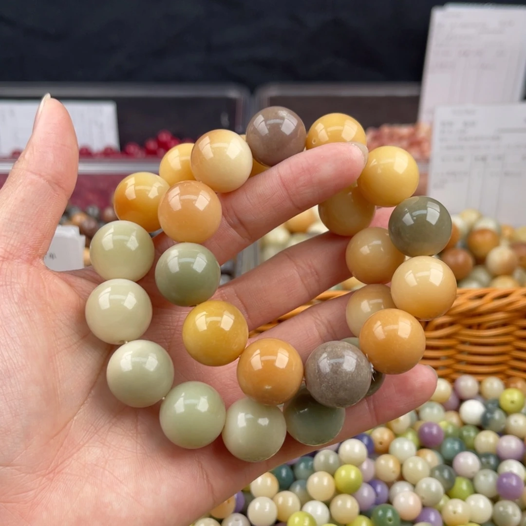 白玉菩提吊坠z18mm/10+3 微瑕