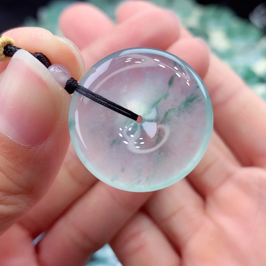 颈饰未镶嵌翡翠编号88尺寸25.1-5.8