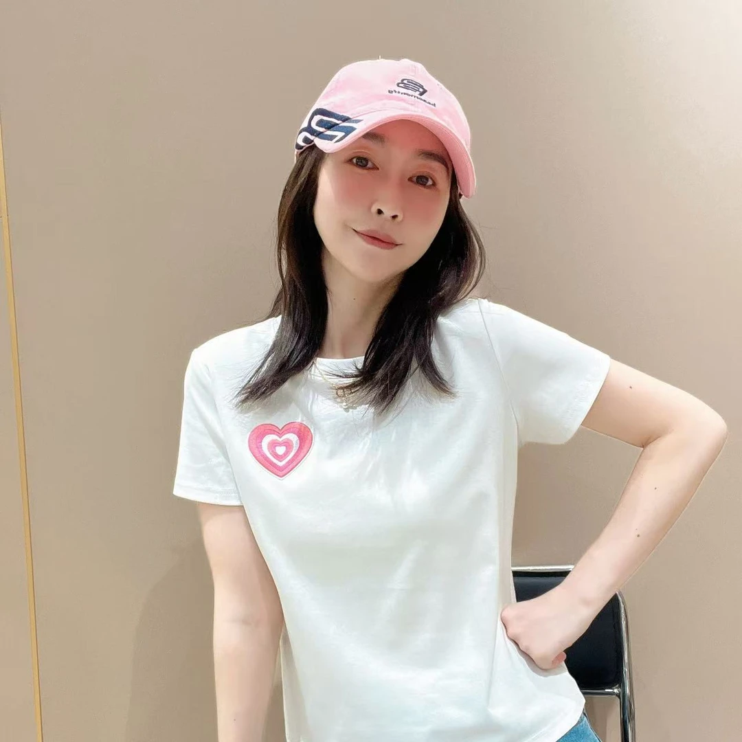 爆款新款创意短袖503112显瘦洋气时尚百搭设计感休闲体恤半袖圆领