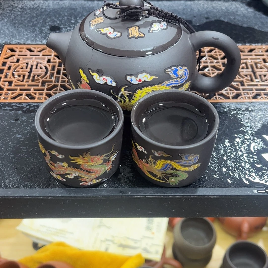 茶杯紫砂紫砂壶一壶2杯