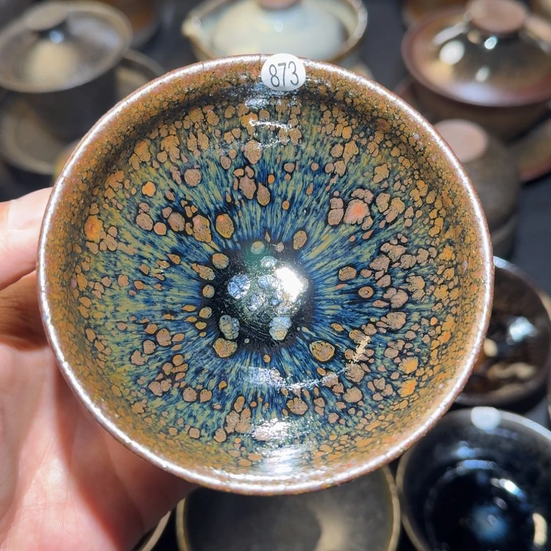 技***筹茶盏精品柴烧自烧自卖873