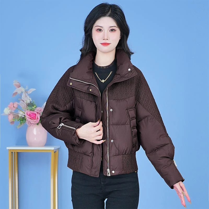 韩版时尚纯色洋气外套2025年秋冬季新款设计感休闲百搭女士上衣潮