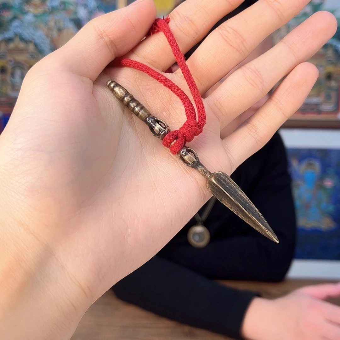 吊坠【西藏】金岗出挂件小卡