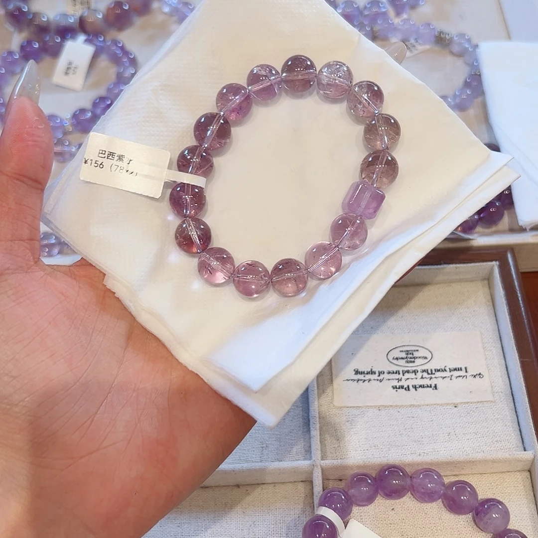 水晶手链未镶嵌c***?48小时鉴赏