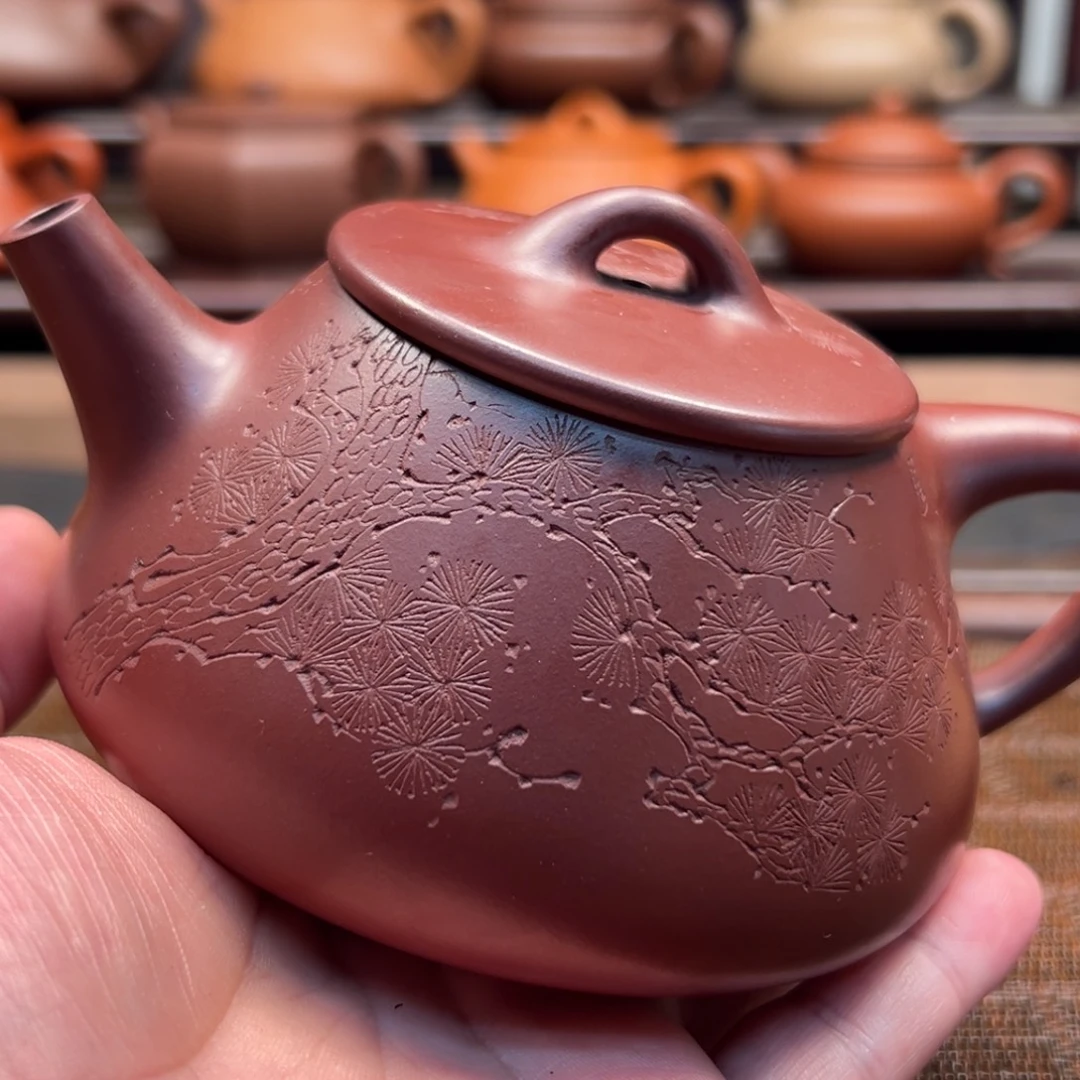 钟***元紫砂茶壶原矿紫砂