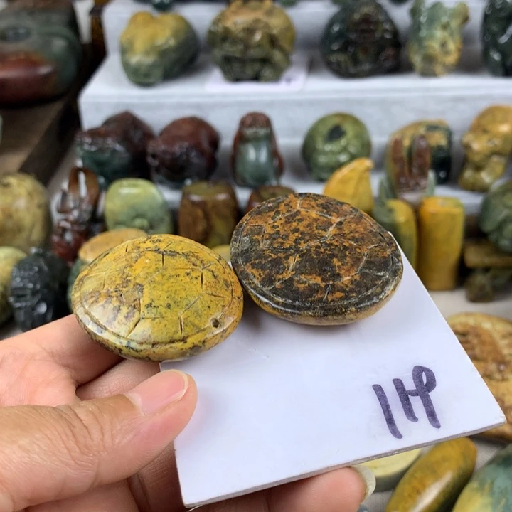 岫岩河磨玉（透闪石质玉）未镶嵌珠宝奇石