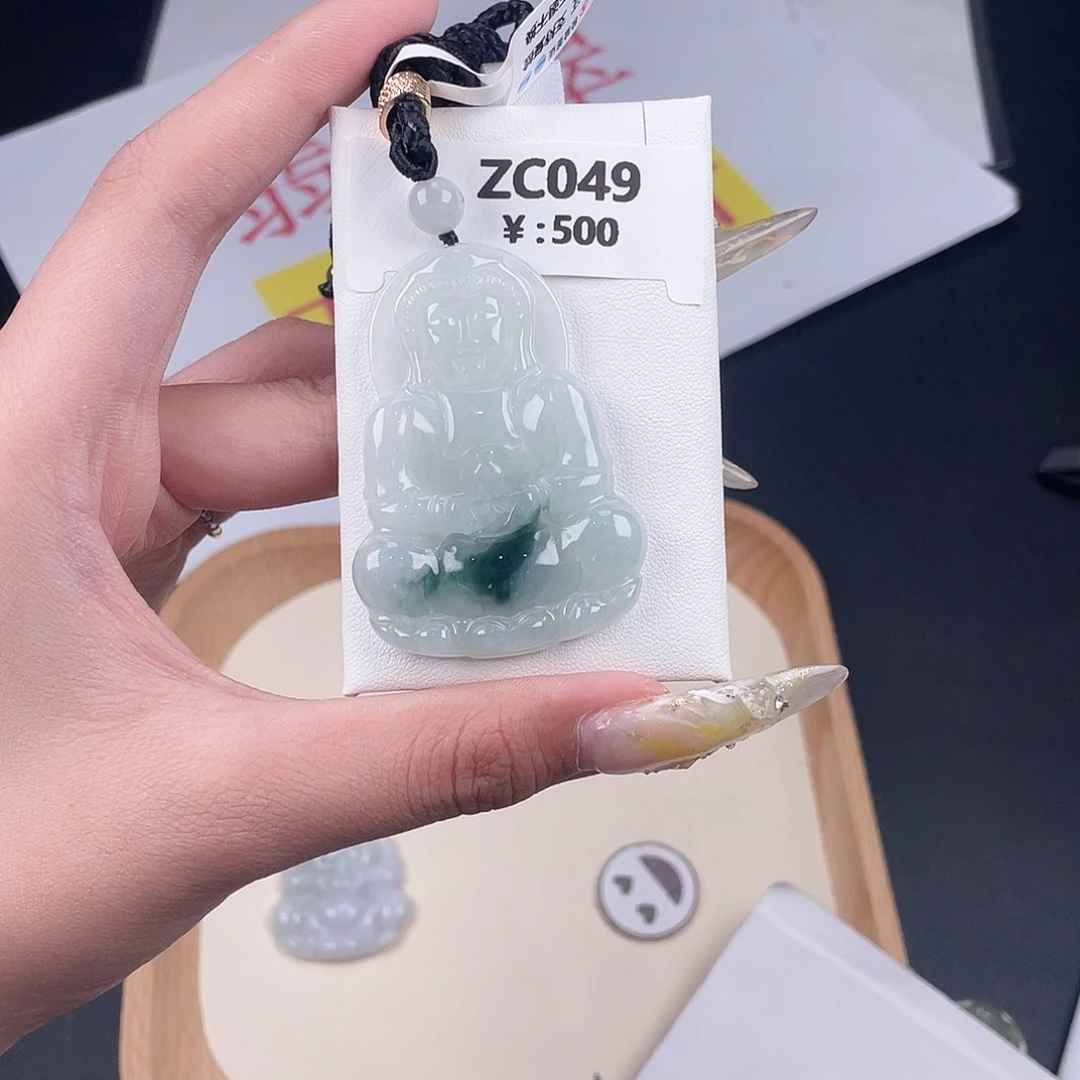 翡翠未镶嵌颈饰ZC049