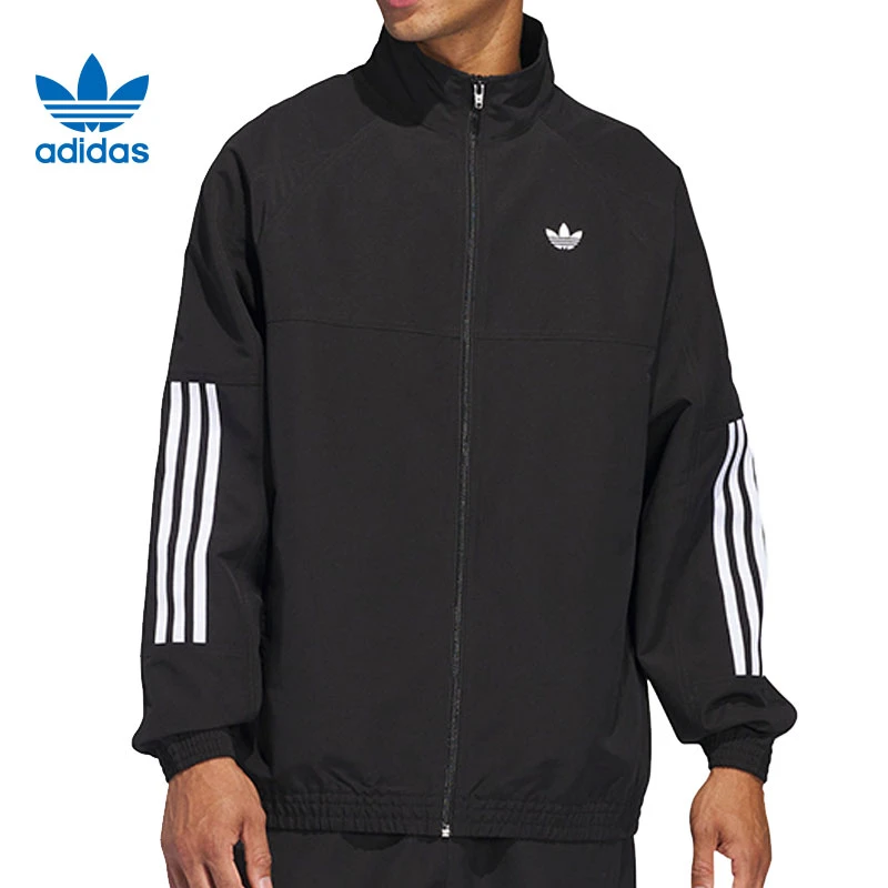 adidas阿迪达斯【太】三叶草男女运动休闲夹克外套JC5174