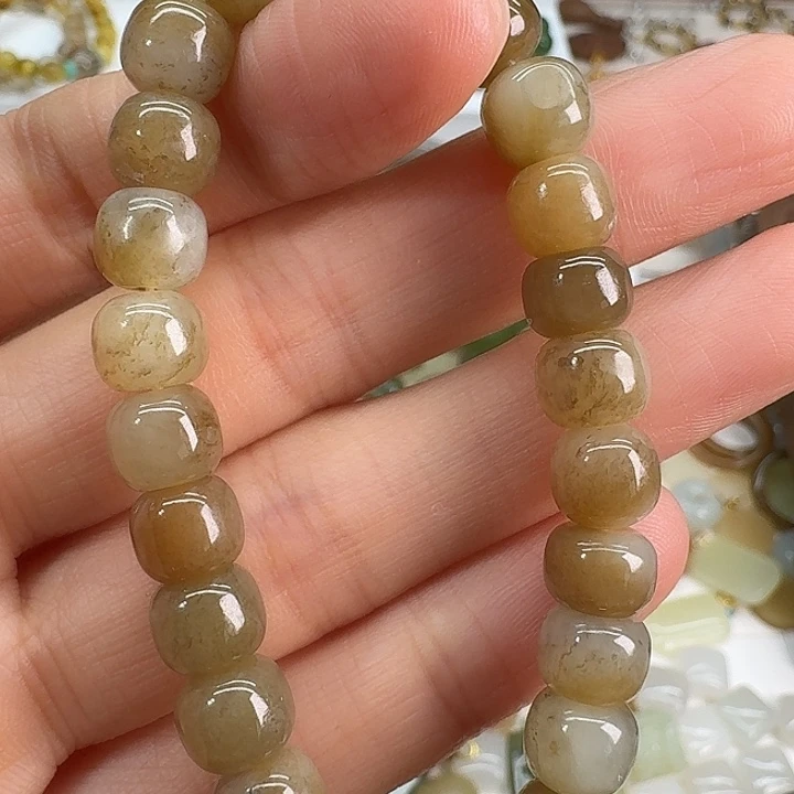 和田玉（糖玉）未镶嵌手链