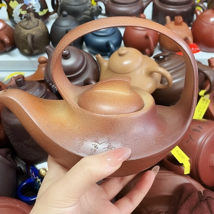 茶壶紫砂400cc宜兴紫砂壶