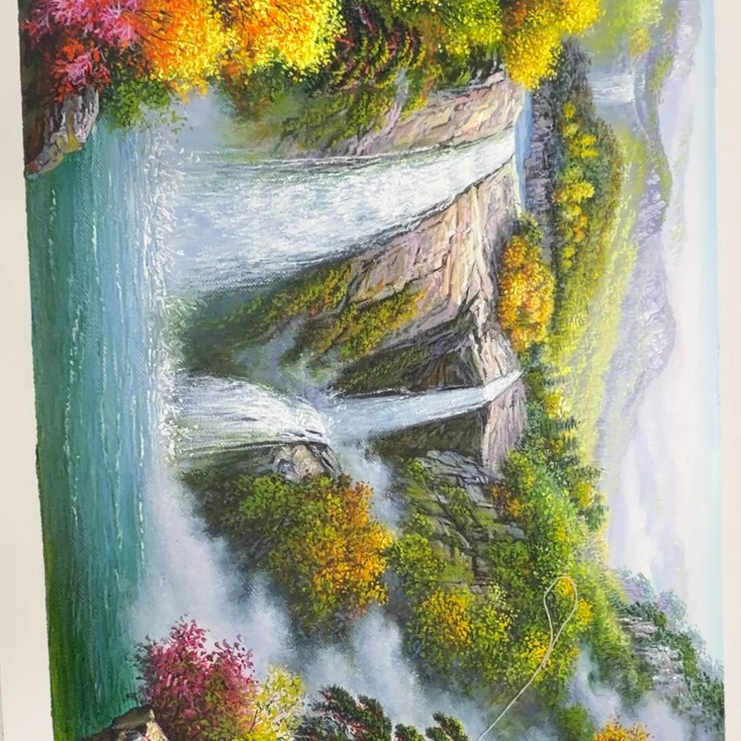 油画我的小可爱小可爱