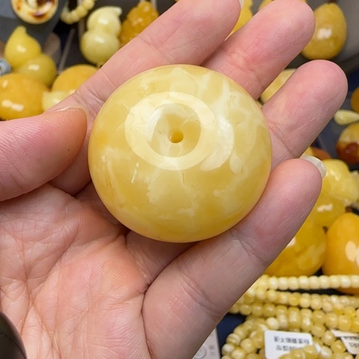 蜜蜡颈饰未镶嵌天然蜜蜡