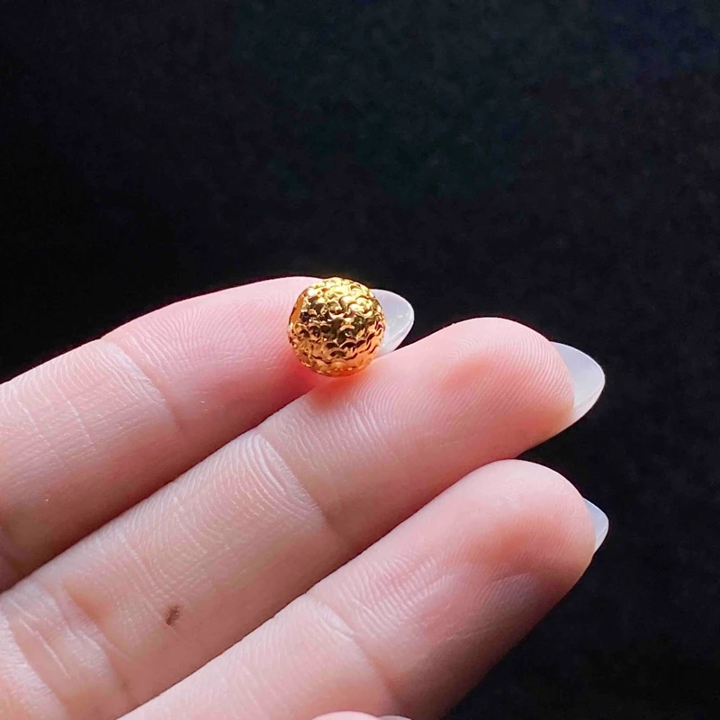 足银银制品 【小魏总返场福利】足银爆闪珠子（8mm）