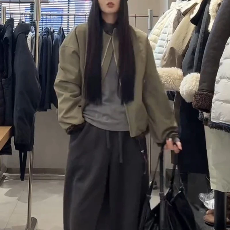 小个子chic休闲短款保暖棉服女冬季205新款巨好看小众加厚短外套