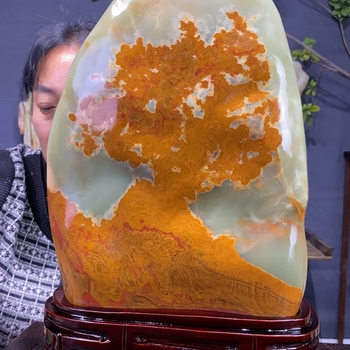 石材精品古青石摆件