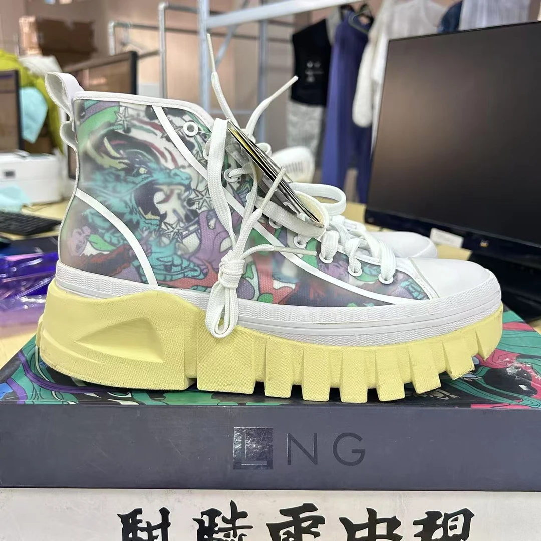 《B品以直播展示为准》鞋底发黄(X1662）李宁LNG高端系列LGLQ001-1