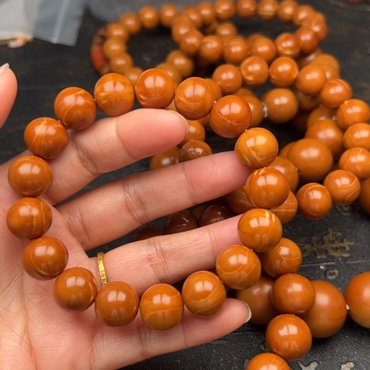 手串橄榄核13小孔全品