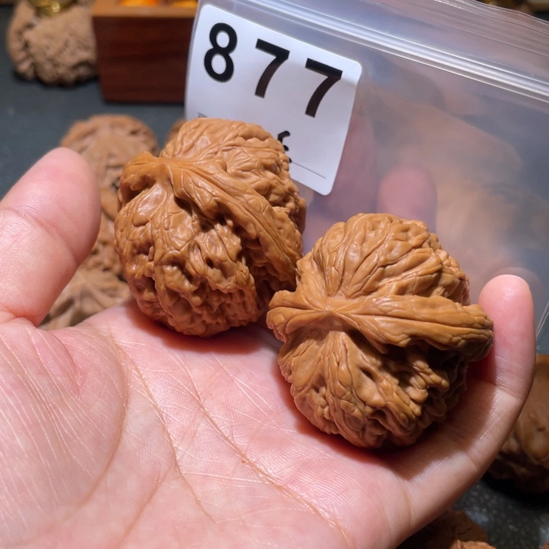 _***4文玩核桃把件红锦鲤