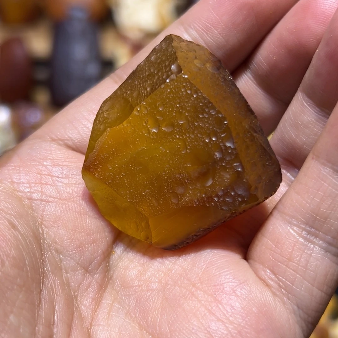 定制琥珀未镶嵌琥珀蜜蜡