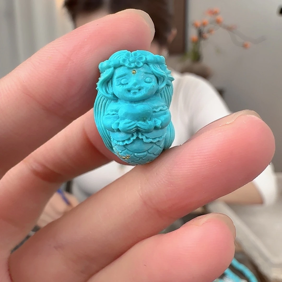 绿松石未镶嵌珠宝奇石