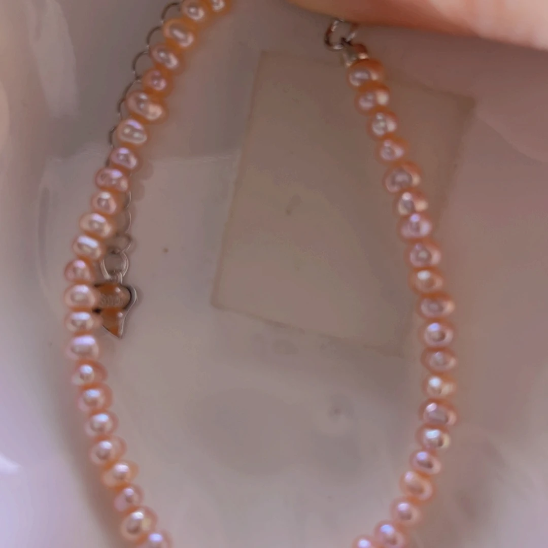 淡水珍珠手绳合金