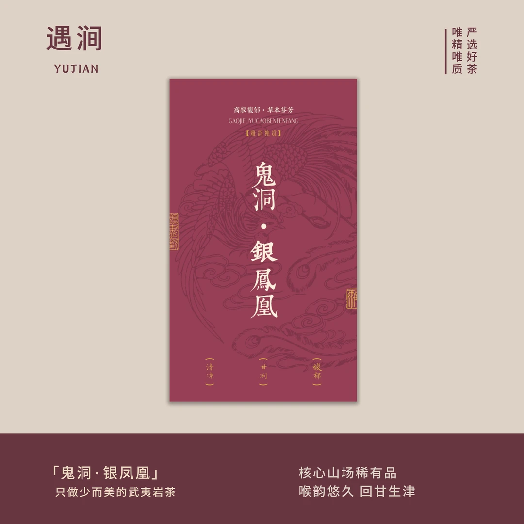 【鬼洞银凤凰】鬼洞奇种名枞 武夷山岩茶大红袍6泡51克